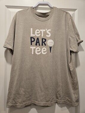 Life is Good Men's Lets Par Tee Golf Themed Shirt - Size XL